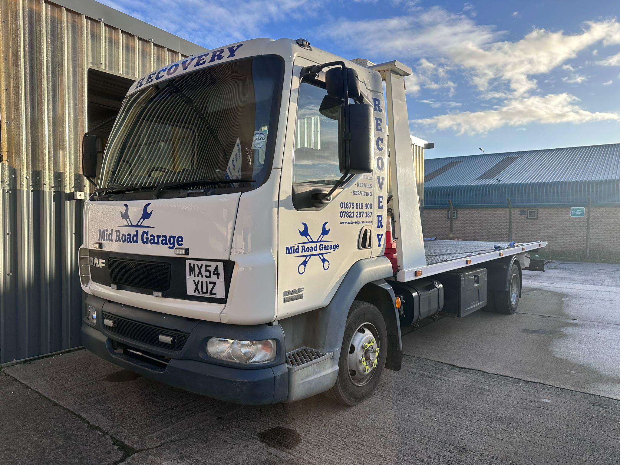 recovery truck
